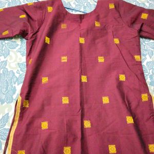 A-line Kurta.