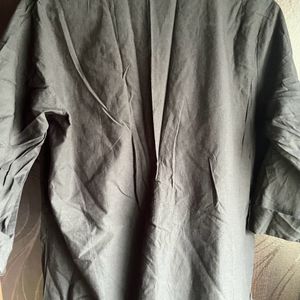 Black Kurta - XL