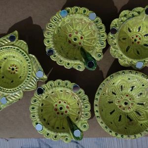 Homemade Diyas