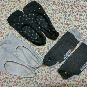 3 Socks Combo For women