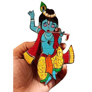 Krishna Wall Decor Cardboard Craft