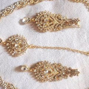 Party Wear Diamond Necklace Set