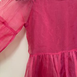 Barbie core Pink Dress