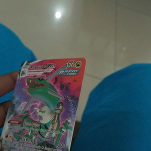 Pokemon Card Rayquazza Vmax