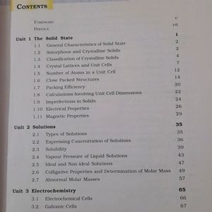 CHEMISTRY PART I OF CLASS XII