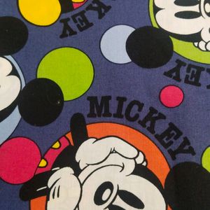 Mickey Mouse Fabric More Than A Meter