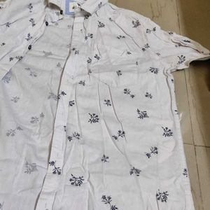 White Pattern Shirt