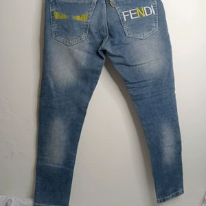 Jeans Pant Fendi Casual (Women's)