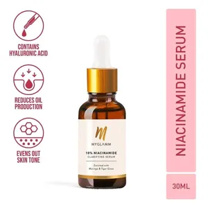 MyGlamm 10% Niacinamide Clarifying Serum Enriched