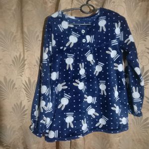 Wollen Top For Girls