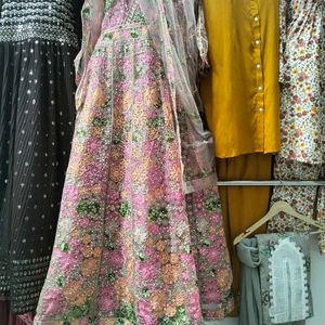 New Standard Pakistani Gown Dress Inpoted Dres