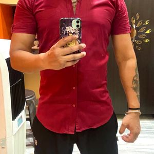 Maroon Shirt