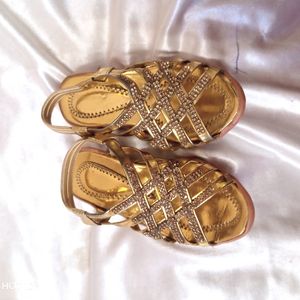 Golden Sandal