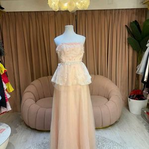 Peach Gown