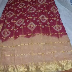 Bandhani Print Saree