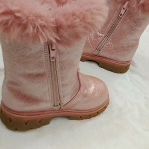 A Pink Girl Boot