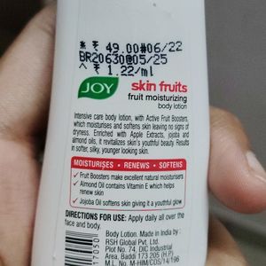 Joy Skin Fruit Moisturizer