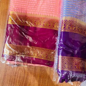 Semi Mysore Silk Saree