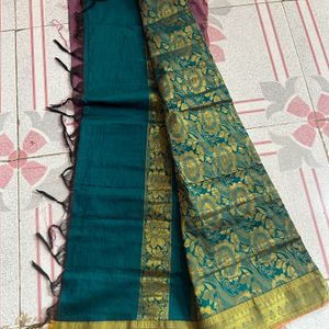 Butta Cotton With Kalamkari