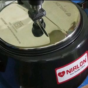 5 Years Nirlon Cooker Induction Based Hard Anodize