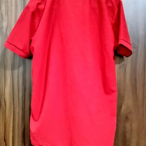 Brand New(38) Red Polo Shirt For Men