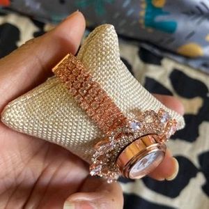 Rosegold Diamond Watch