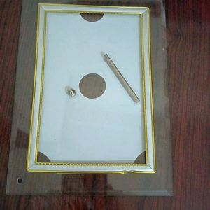 Glass Gold Premium Photo Frame