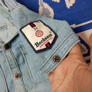 Stylish Denim Shirt For Kids