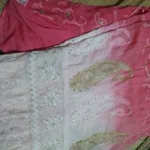 Heavy Embroidery Saree