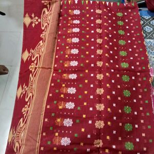 Pure Cotton Soft Jamdani Saree