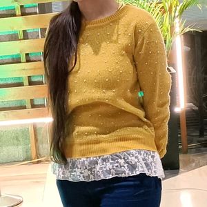 Mustard Yellow Top