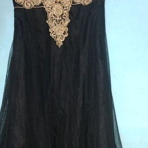 Anarkali black dress