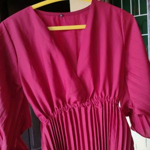 Maroon Colour Dress