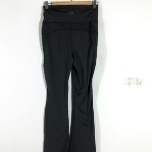 WORKOUT BELL BOTTOM High Waist Pants With Pockets