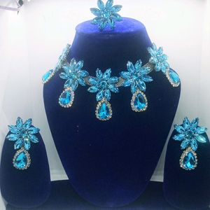 Korean Glass Stone Jewellery Set