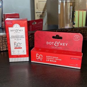 DOT & KEY Sunscreen Stick & Lipbalm Combo!