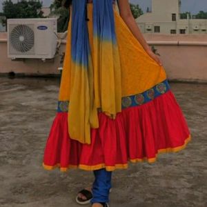 Festive Special: Colorful Embroidery Anarkali