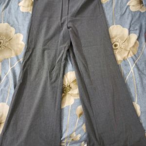 Grey Bootcut Flared Pants