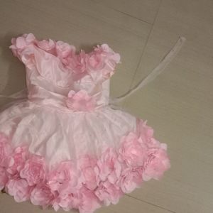 Grand Birthday Dress For One Year Baby Girl