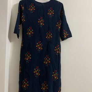 Dark Blue Kurta