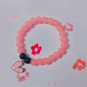 Beautiful Salmon Pink Bracelet