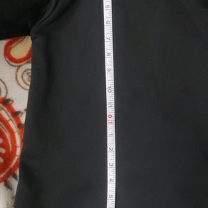 Black Striped Hoodie