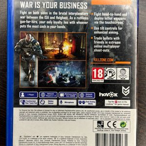 Killzone Mercenary PS vita Game Disc