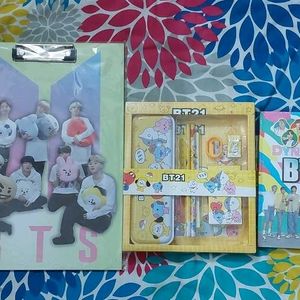 BTS Aesthetic Stationary Set