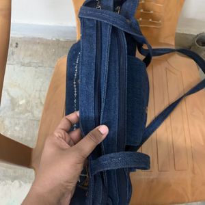 Denim Blue Tote Bag