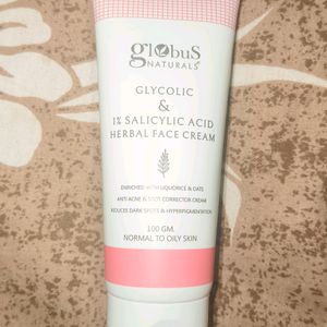 Globus Natural Salicylic Acid Herbal Face Cream