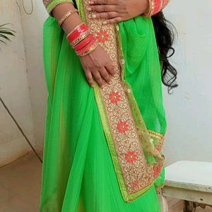 Kurti +Saree