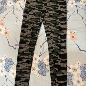 Womens Camouflage Track Pants