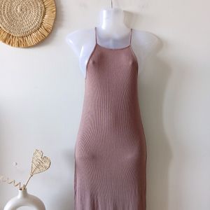 Forever 21 Ribbed Aesthetic Maxi