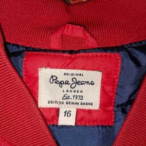 Red Jacket From Pepa Jeans